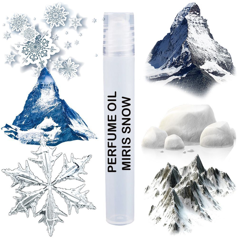 MIRIS Snow Unisex Perfume Oil 10 ml