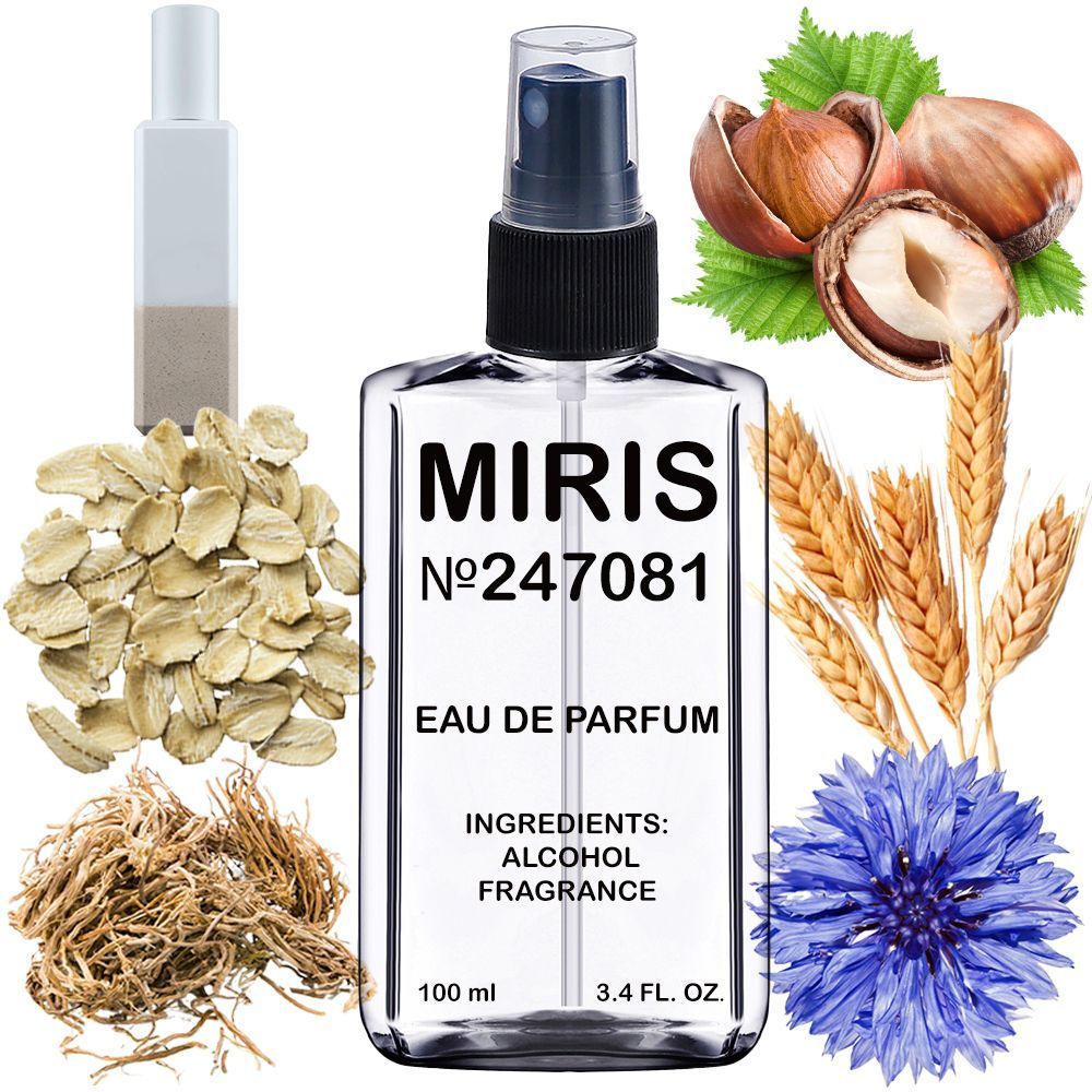 MIRIS №247081, If You Like Oat & Cornflower, Long-Lasting Unisex Perfume 100 ml