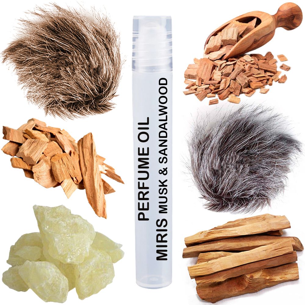 MIRIS Musk & Sandalwood Unisex Perfume Oil 10 ml