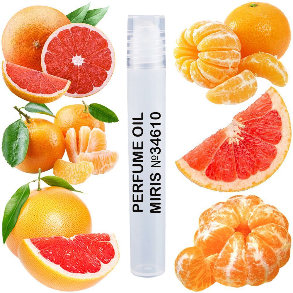 MIRIS №34610 Grapefruit Mandarine Unisex Perfume Oil 10 ml